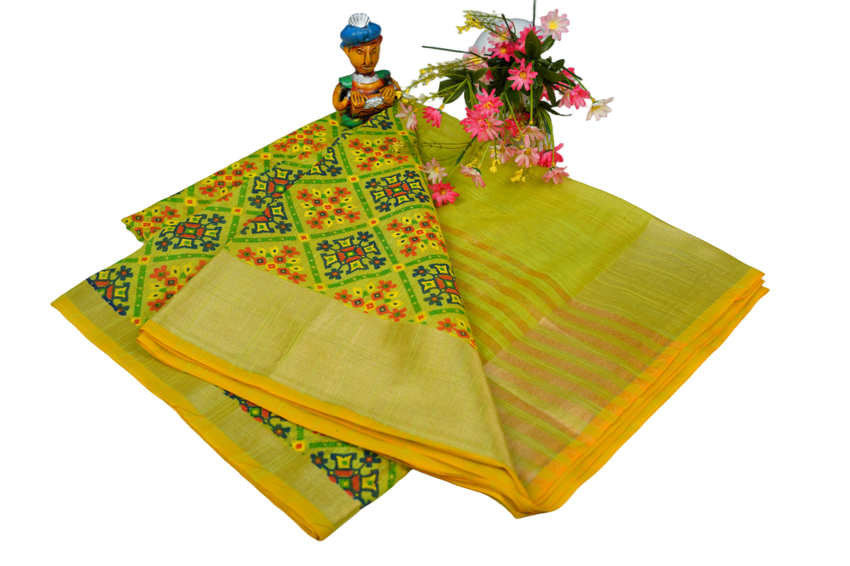 GICCHA COTTON FANCY SAREE