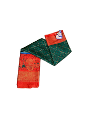 FANCY DOLA FOIL PRINT SAREE