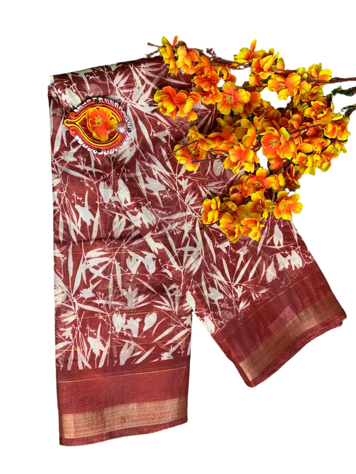 GICCHA COTTON FANCY SAREE