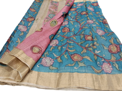 CHANDERI SILK KALAMKARI SAREE
