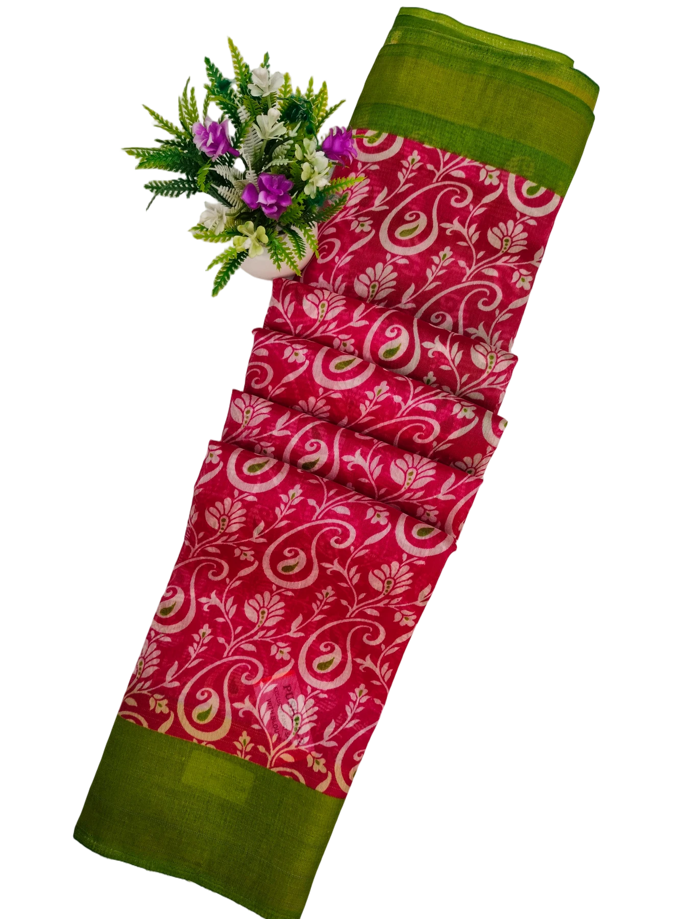 LENIN DIGITAL PRINTED SAREE