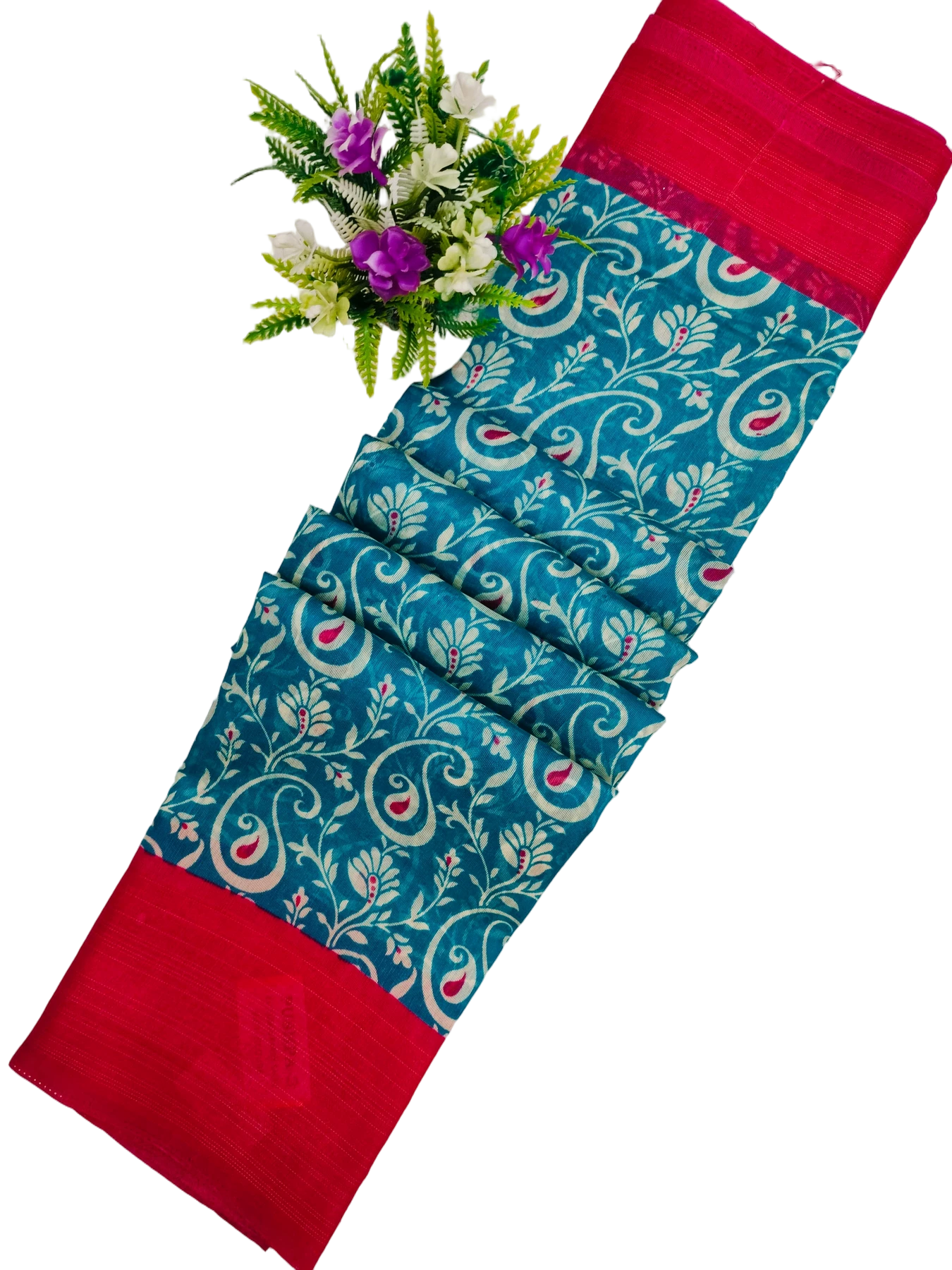 LENIN DIGITAL PRINTED SAREE