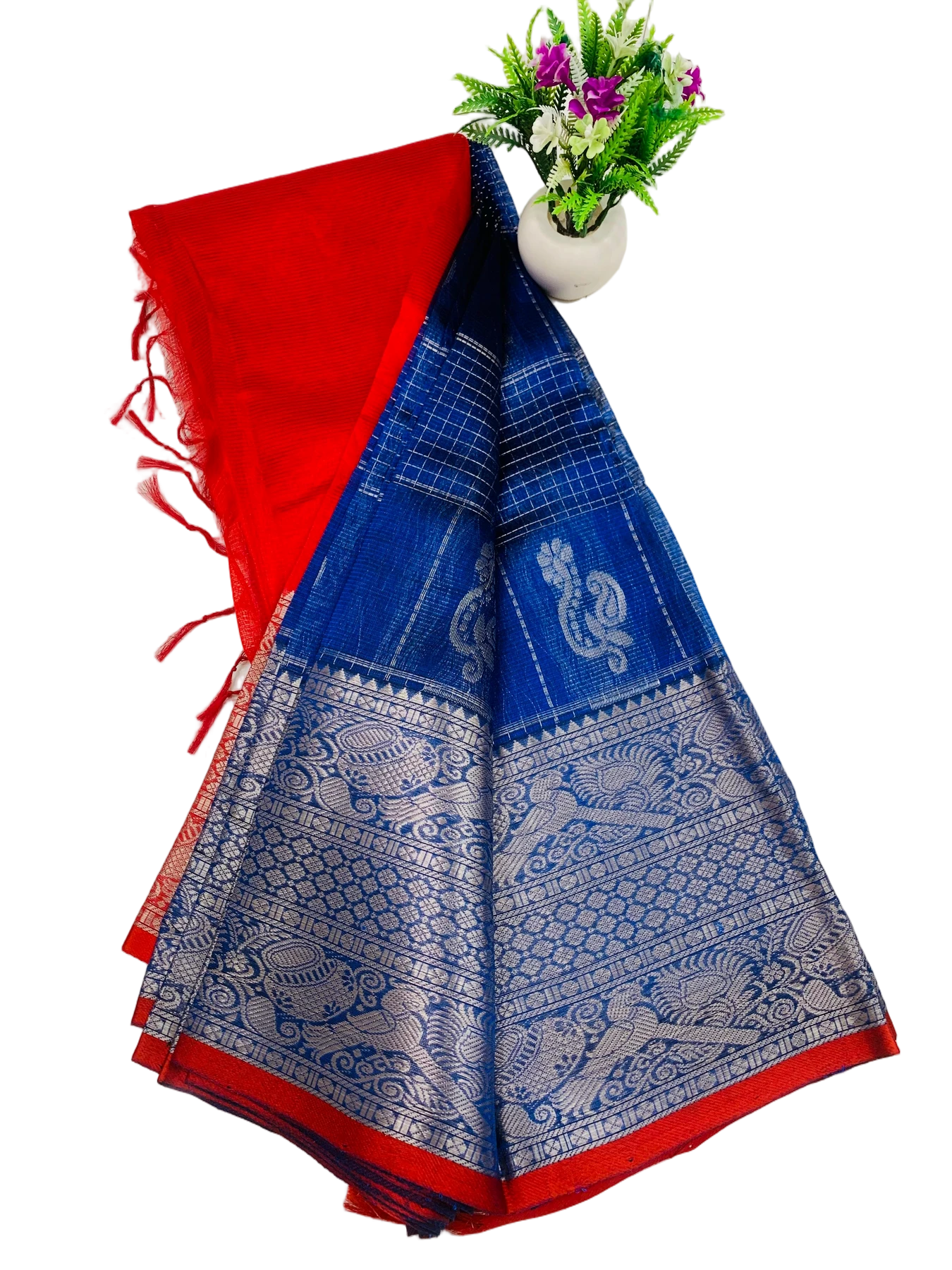 HANDLOOM PURE KUPPADAM PATTU SAREE