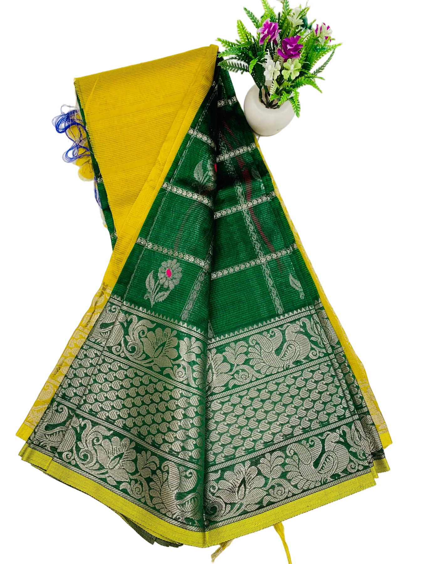 HANDLOOM PURE KUPPADAM PATTU SAREE