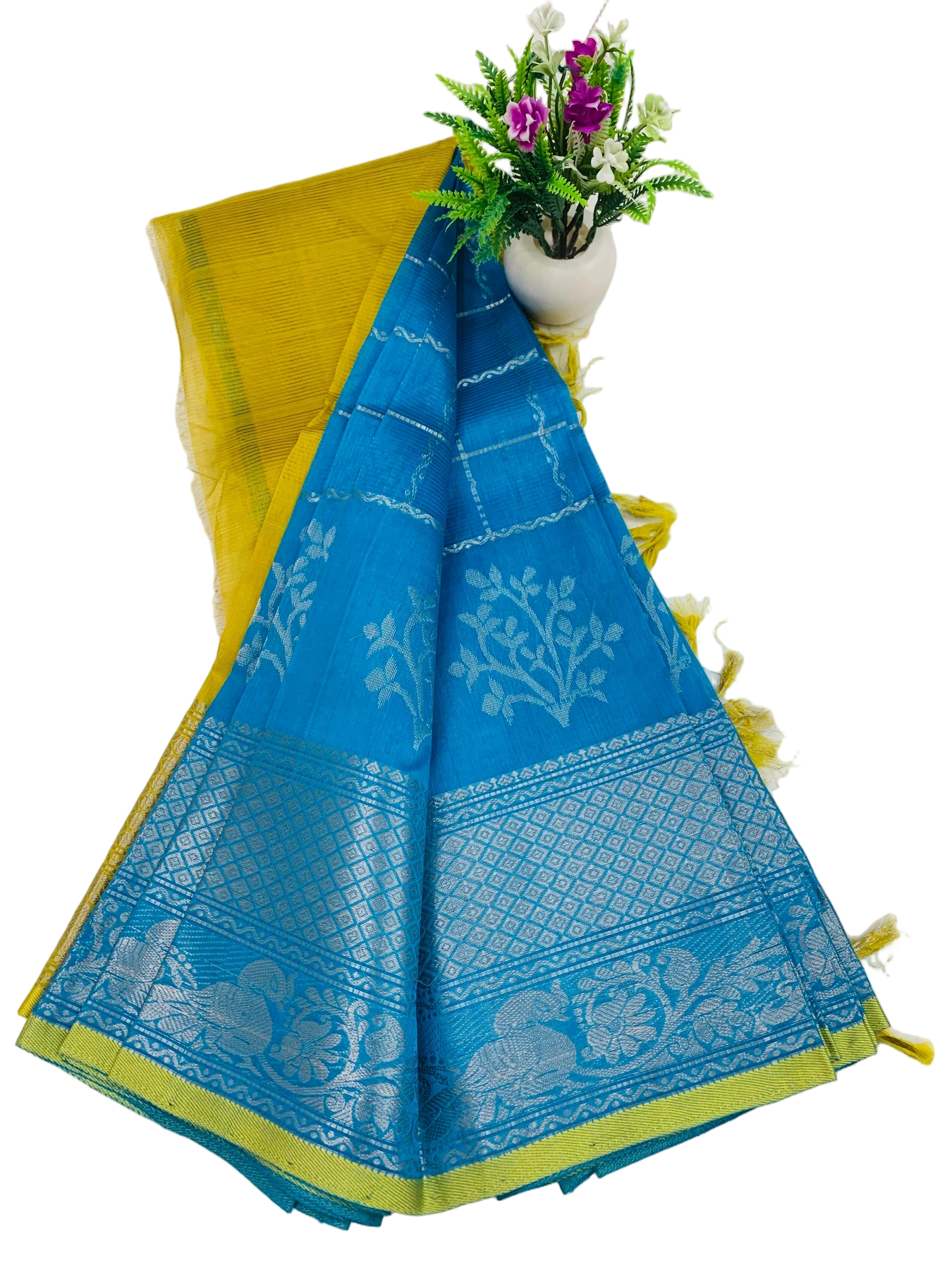 HANDLOOM PURE KUPPADAM PATTU SAREE