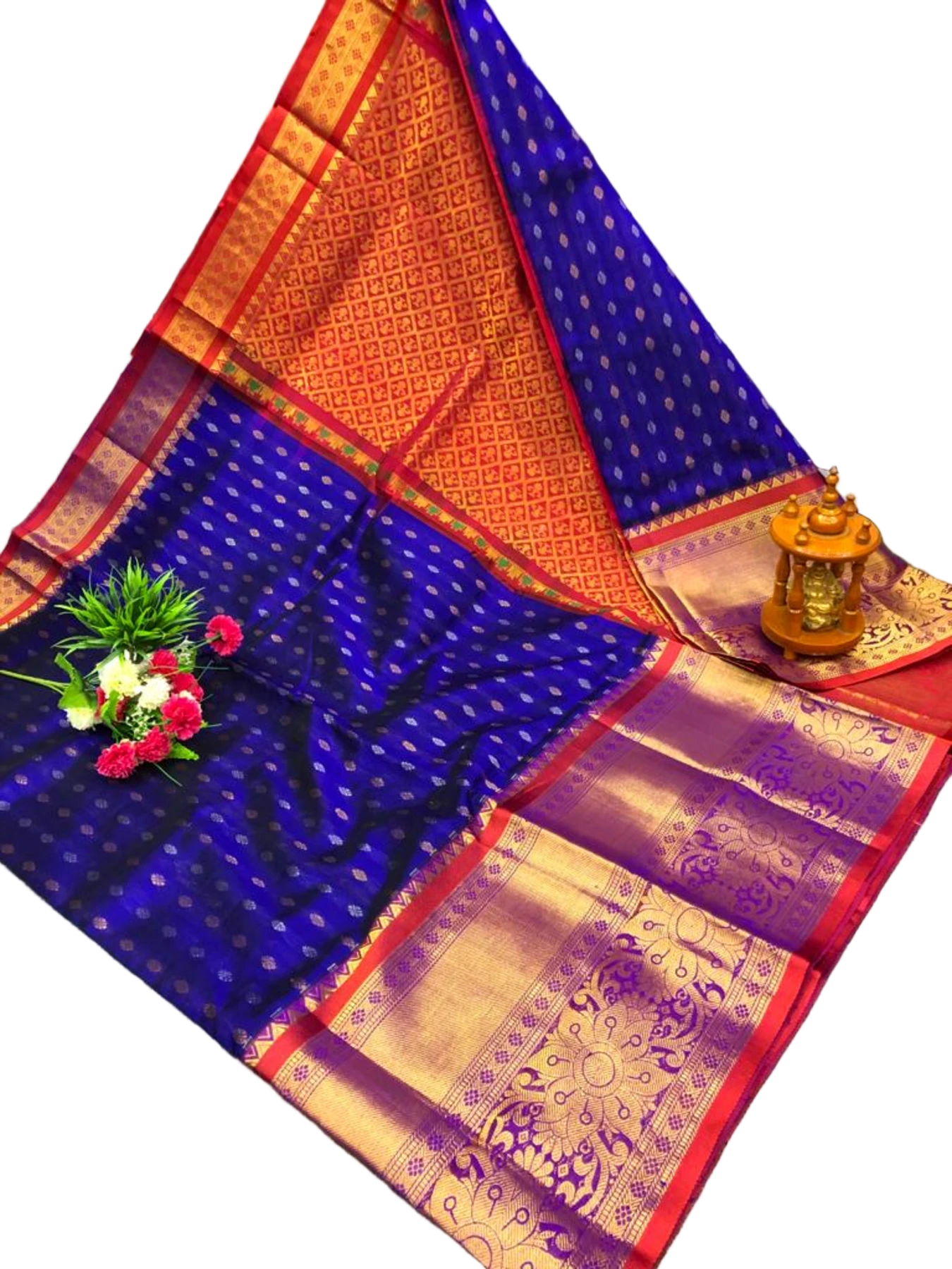 PURE KUPPADAM HANDLOOM PATTU SAREE