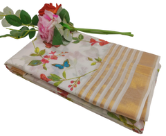 PURE KERELA COTTON SAREE