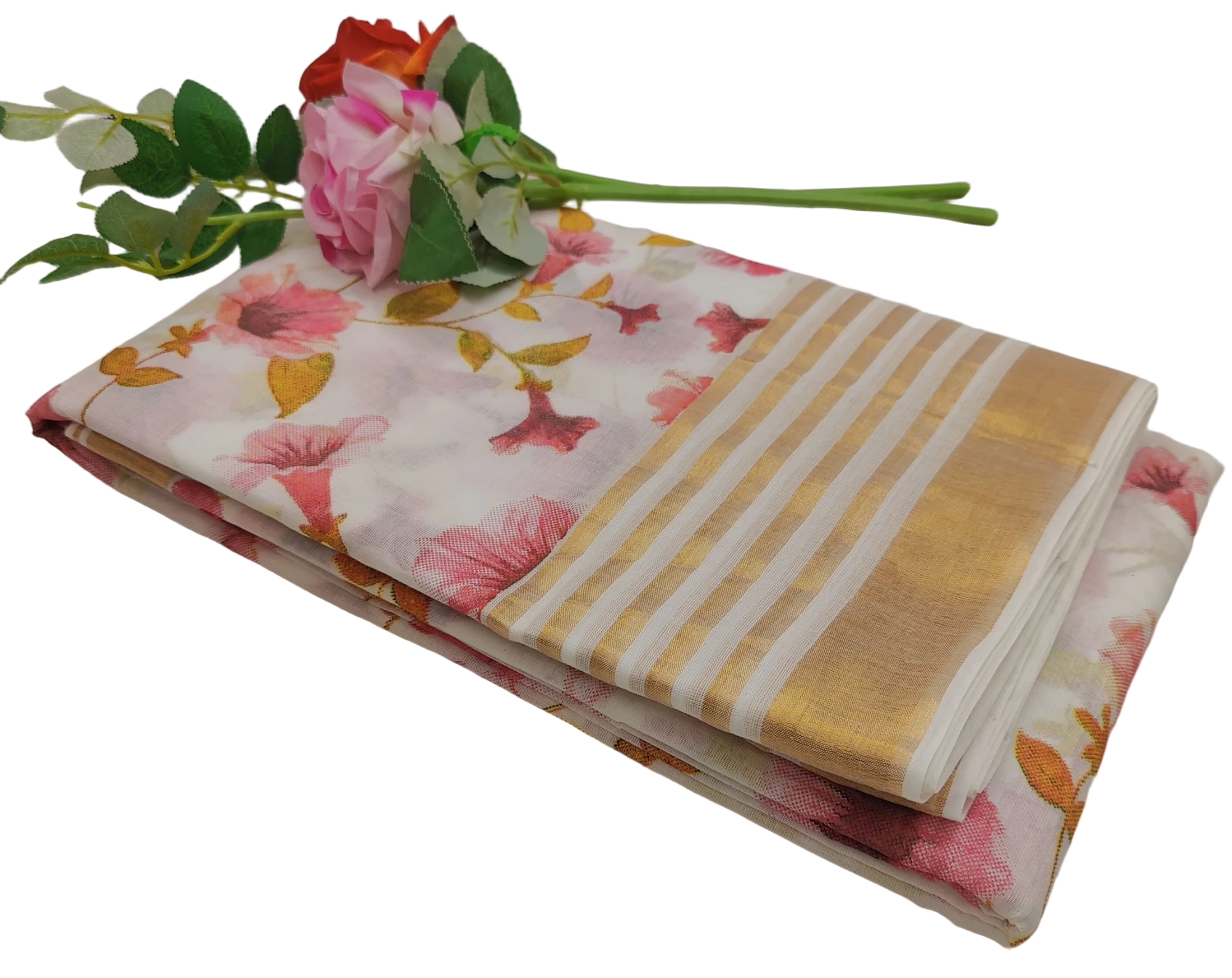 PURE KERELA COTTON SAREE