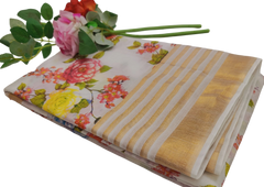 PURE KERELA COTTON SAREE