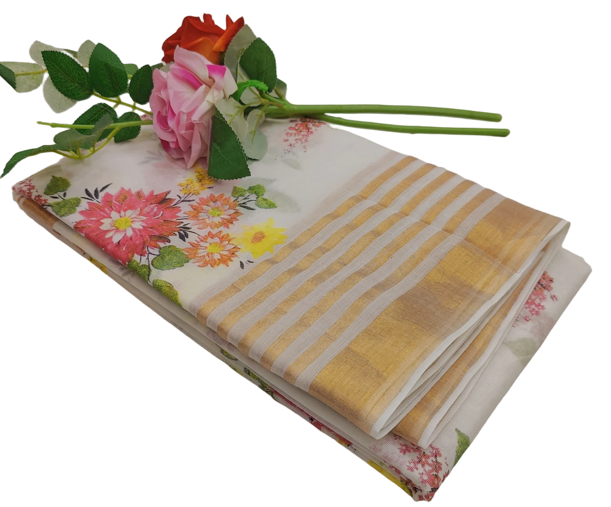 PURE KERELA COTTON SAREE