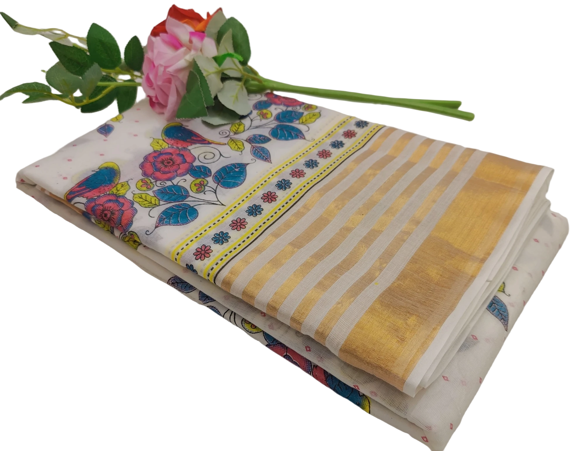 PURE KERELA COTTON SAREE