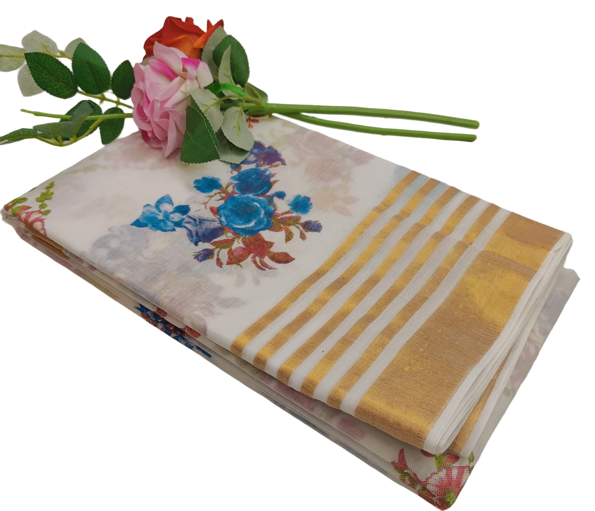 PURE KERELA COTTON SAREE