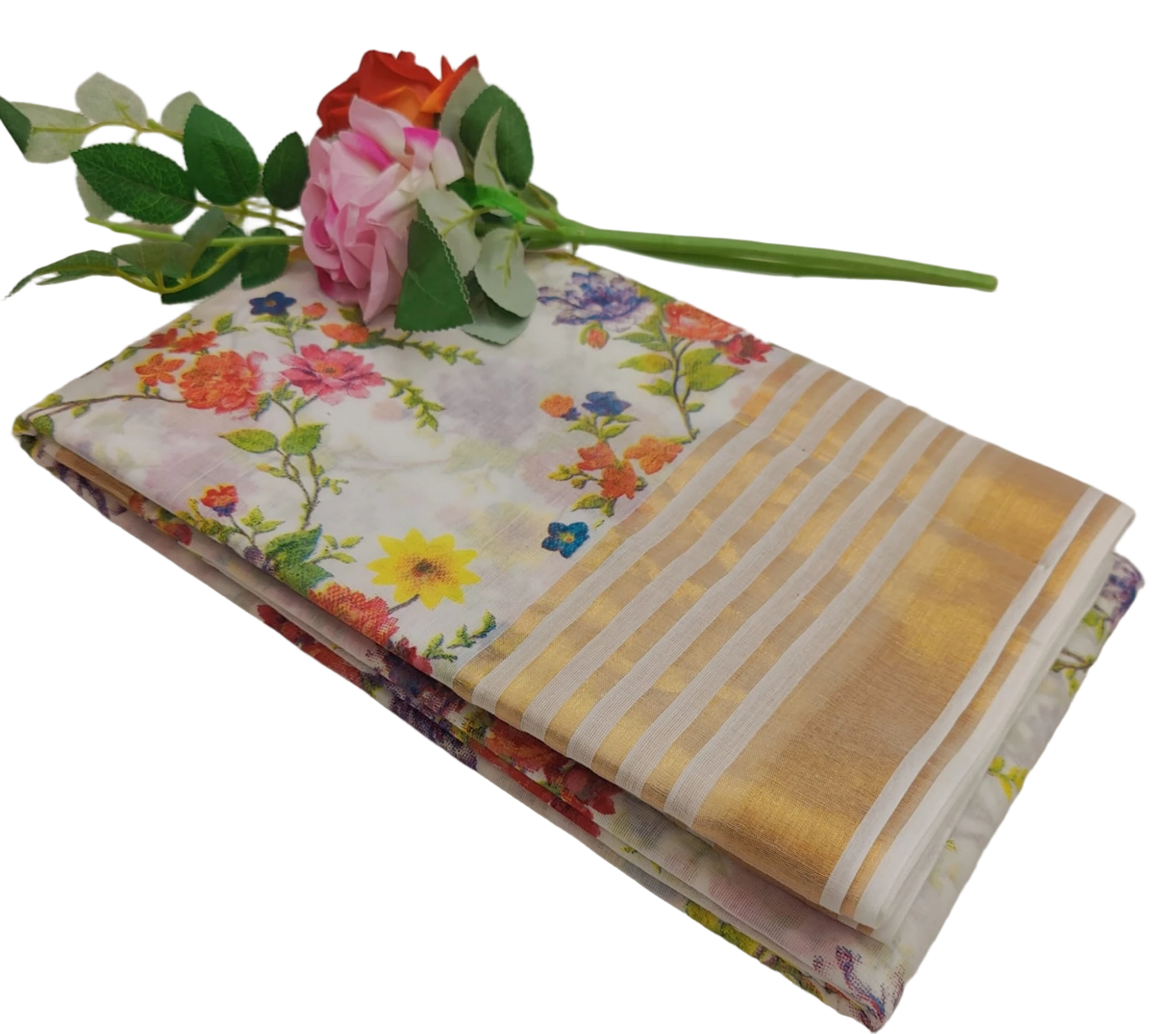 PURE KERELA COTTON SAREE