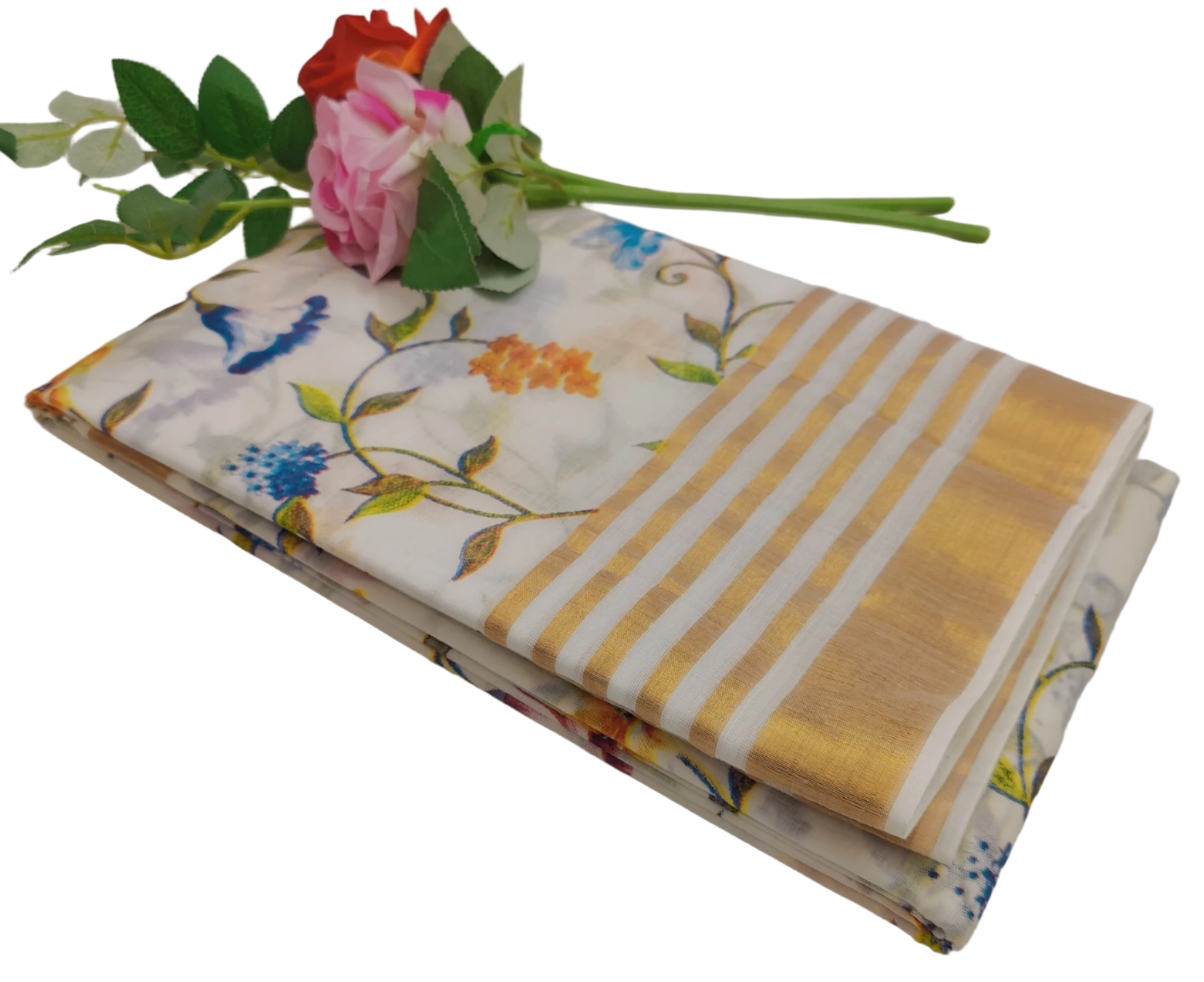 PURE KERELA COTTON SAREE