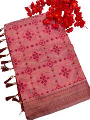 KHADHI CHANDERI WEAVING SAREE