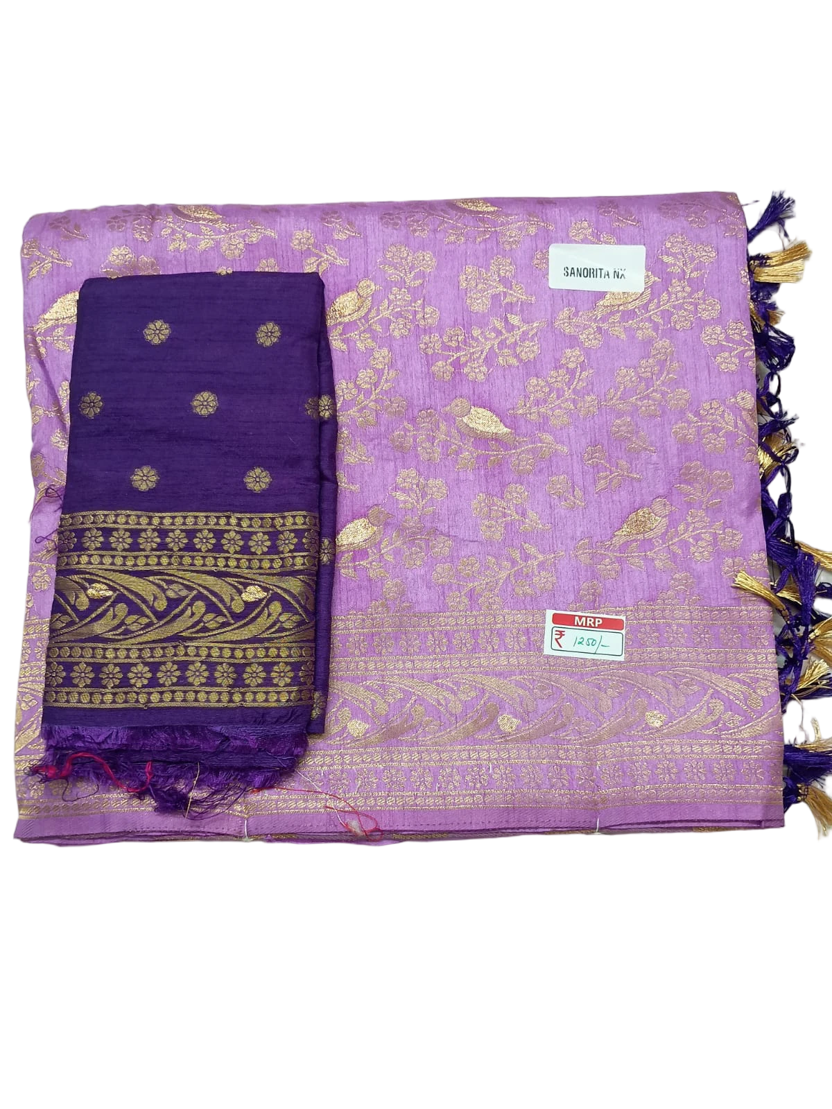 SILK SAREE WITH ZARI WEAVING