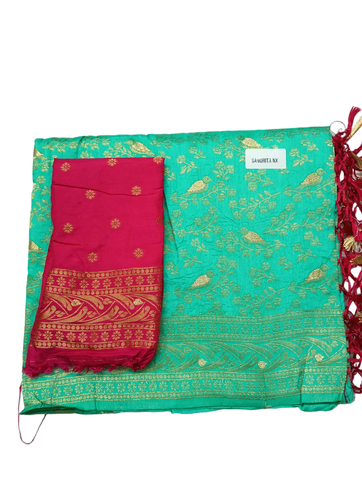 SILK SAREE WITH ZARI WEAVING