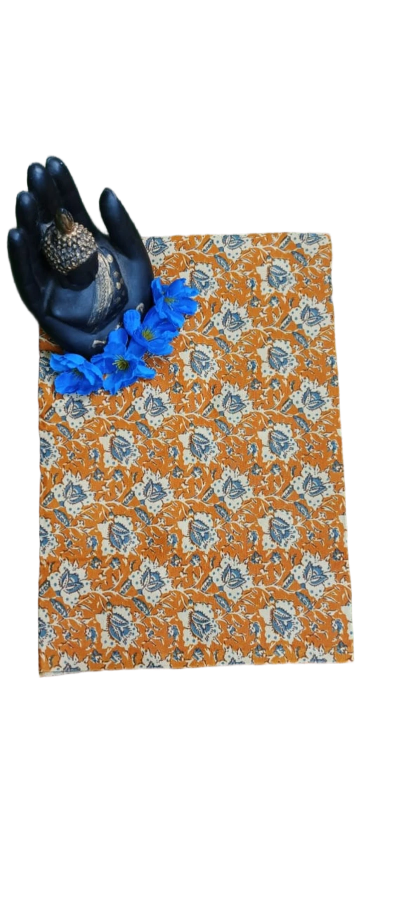 SICO COTTON BLOUSE PIECE WITH KALAMKARI PRINT