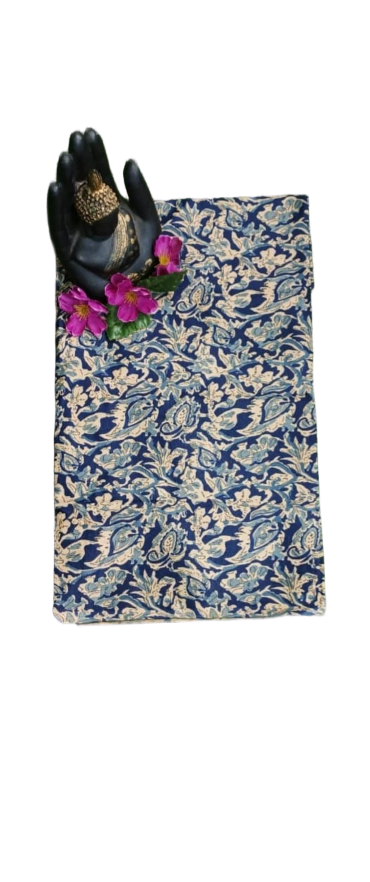 SICO COTTON BLOUSE PIECE WITH KALAMKARI PRINT