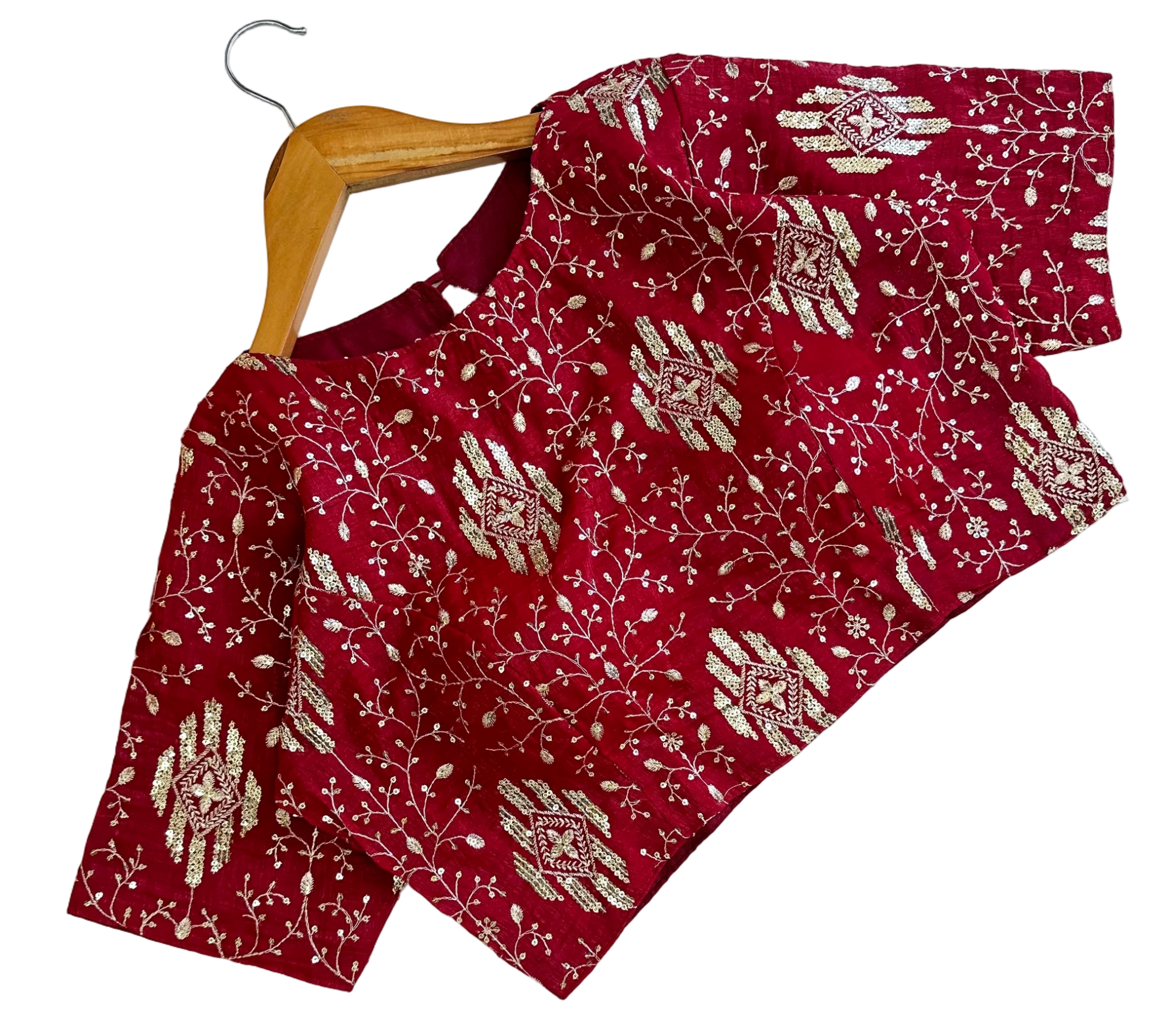 BRIDAL ZARI SILK BLOUSE