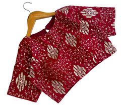 BRIDAL ZARI SILK BLOUSE