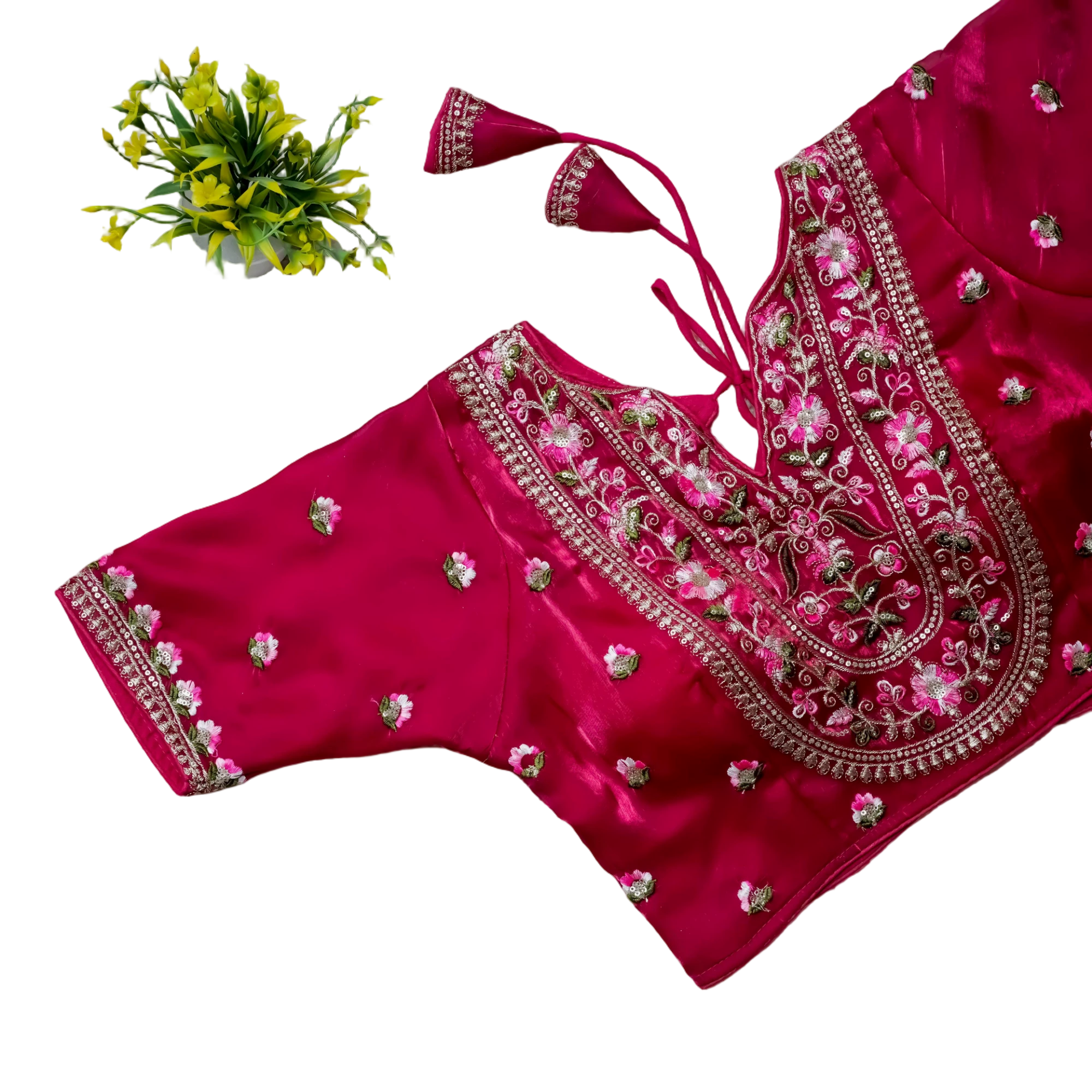 EMBROIDERY FESTIVAL WEAR BLOUSE