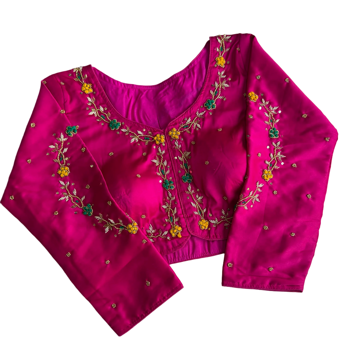 HONEY SILK  FESTIVAL WEAR BLOUSE