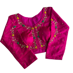 HONEY SILK  FESTIVAL WEAR BLOUSE