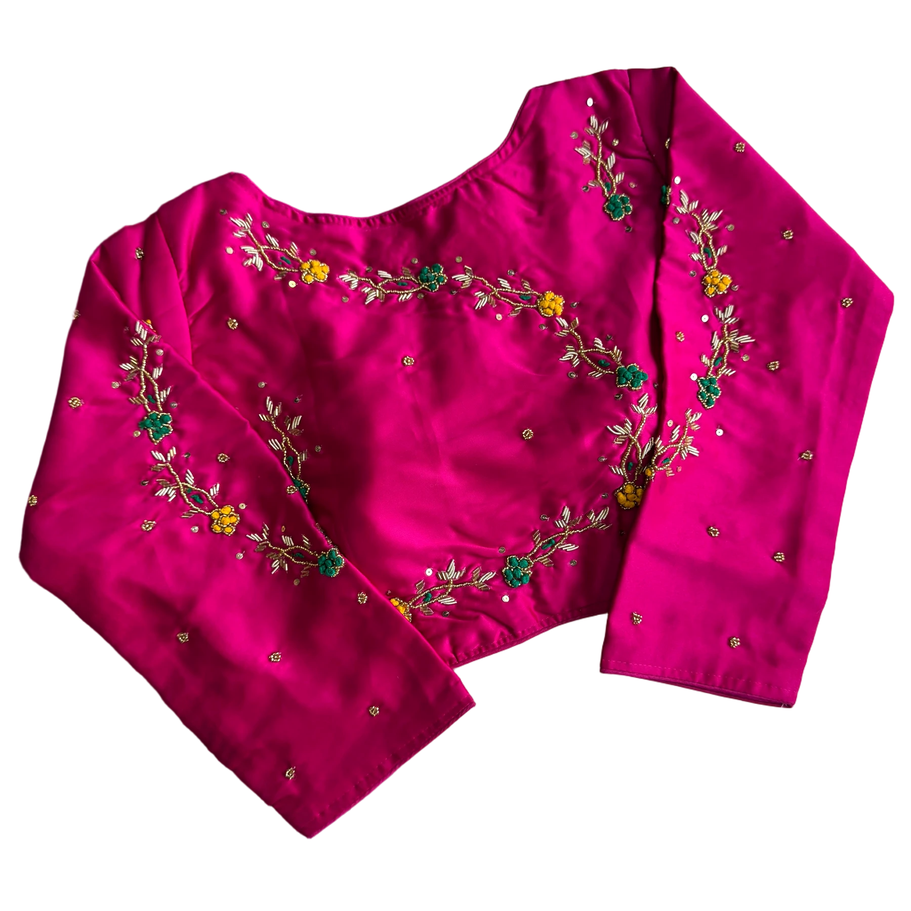 HONEY SILK  FESTIVAL WEAR BLOUSE