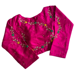 HONEY SILK  FESTIVAL WEAR BLOUSE