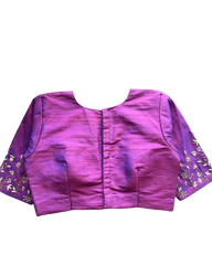 ELZARA SILK PARTY WEAR BLOUSE'S