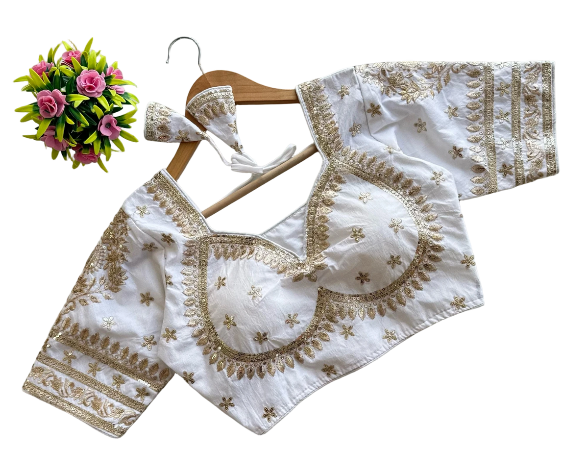 BLUBBERY SILK TRENDY BLOUSE'S