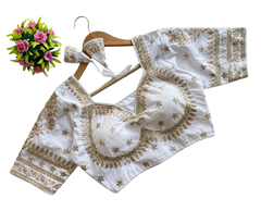 BLUBBERY SILK TRENDY BLOUSE'S