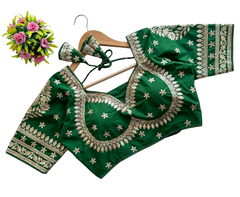 BLUBBERY SILK TRENDY BLOUSE'S
