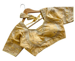 BLUBBERY SILK TRENDY BLOUSE'S