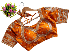 BLUBBERY SILK TRENDY BLOUSE'S
