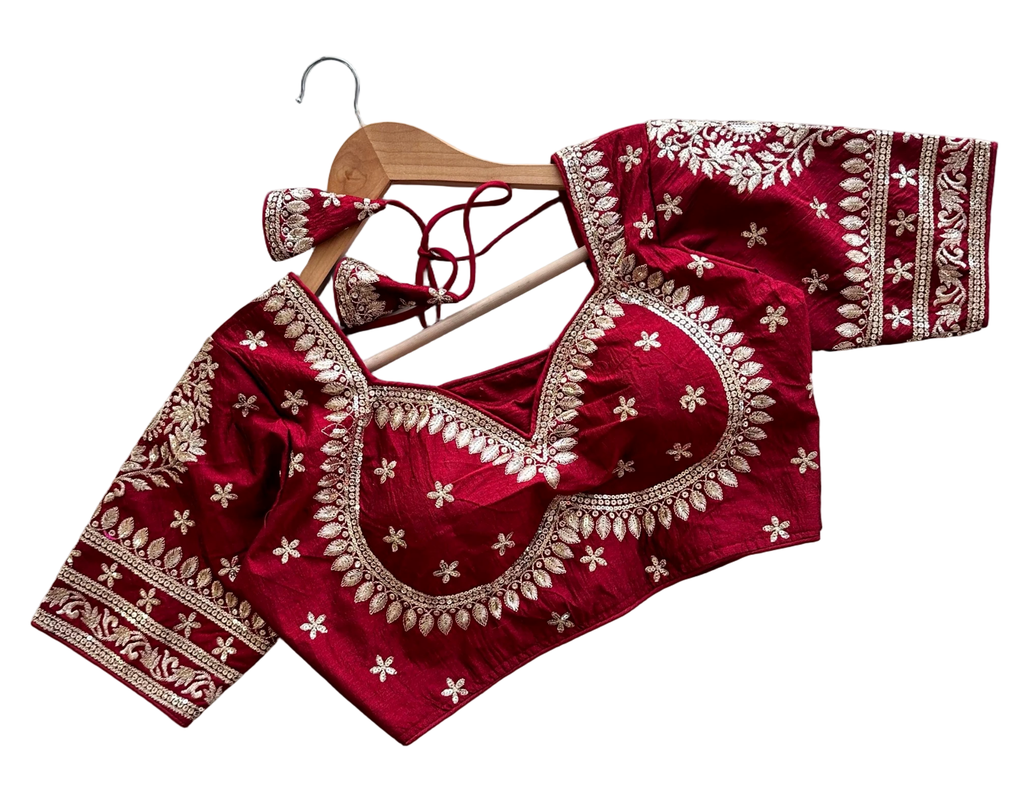 BLUBBERY SILK TRENDY BLOUSE'S