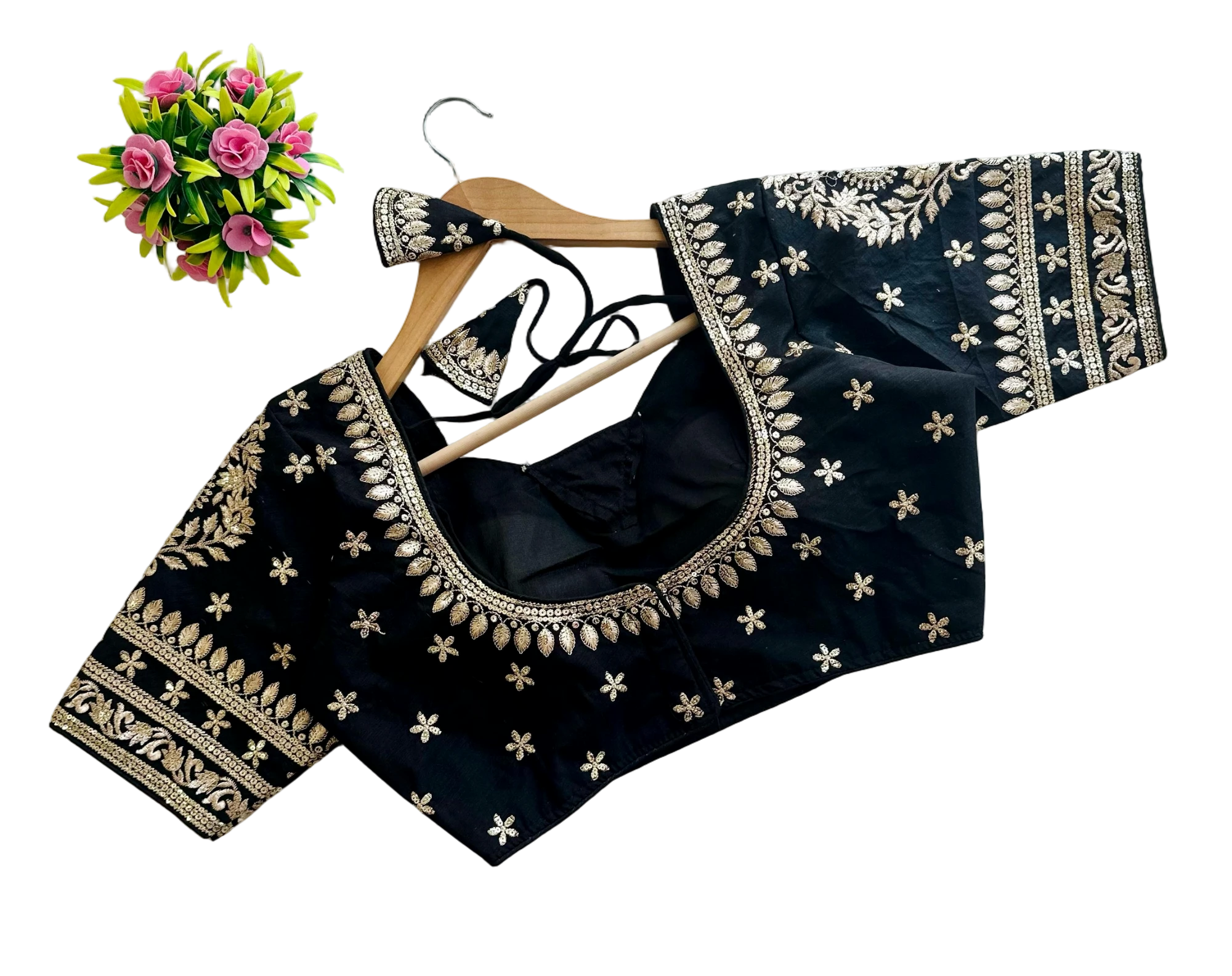 BLUBBERY SILK TRENDY BLOUSE'S