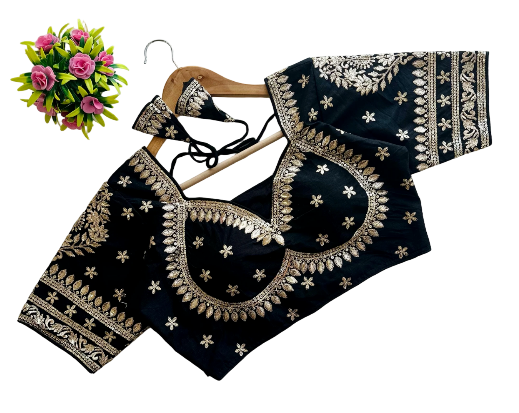 BLUBBERY SILK TRENDY BLOUSE'S