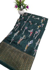 DOLA PRINTED SILK  SAREE