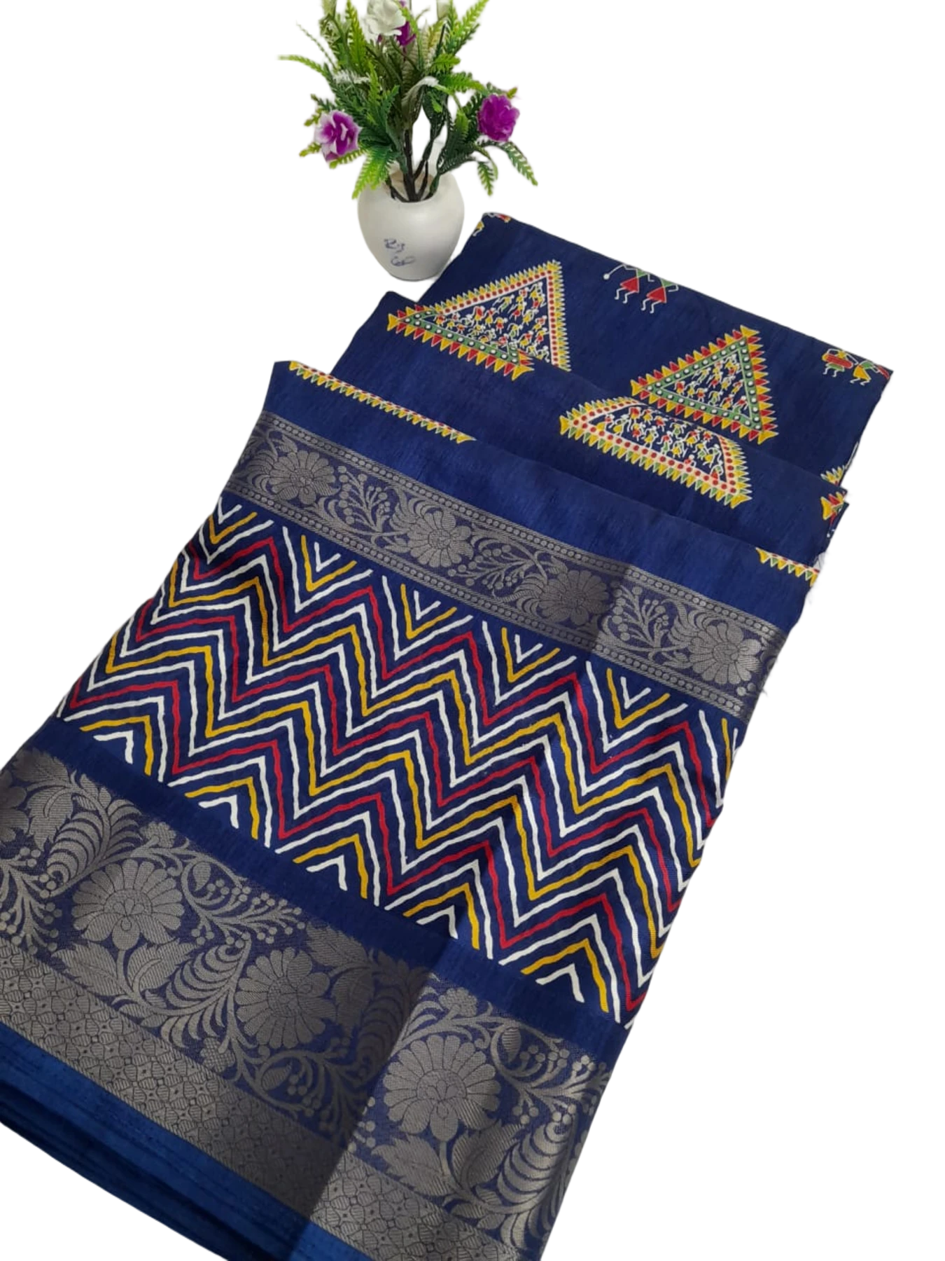 DOLA PRINTED SILK  SAREE