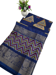 DOLA PRINTED SILK  SAREE