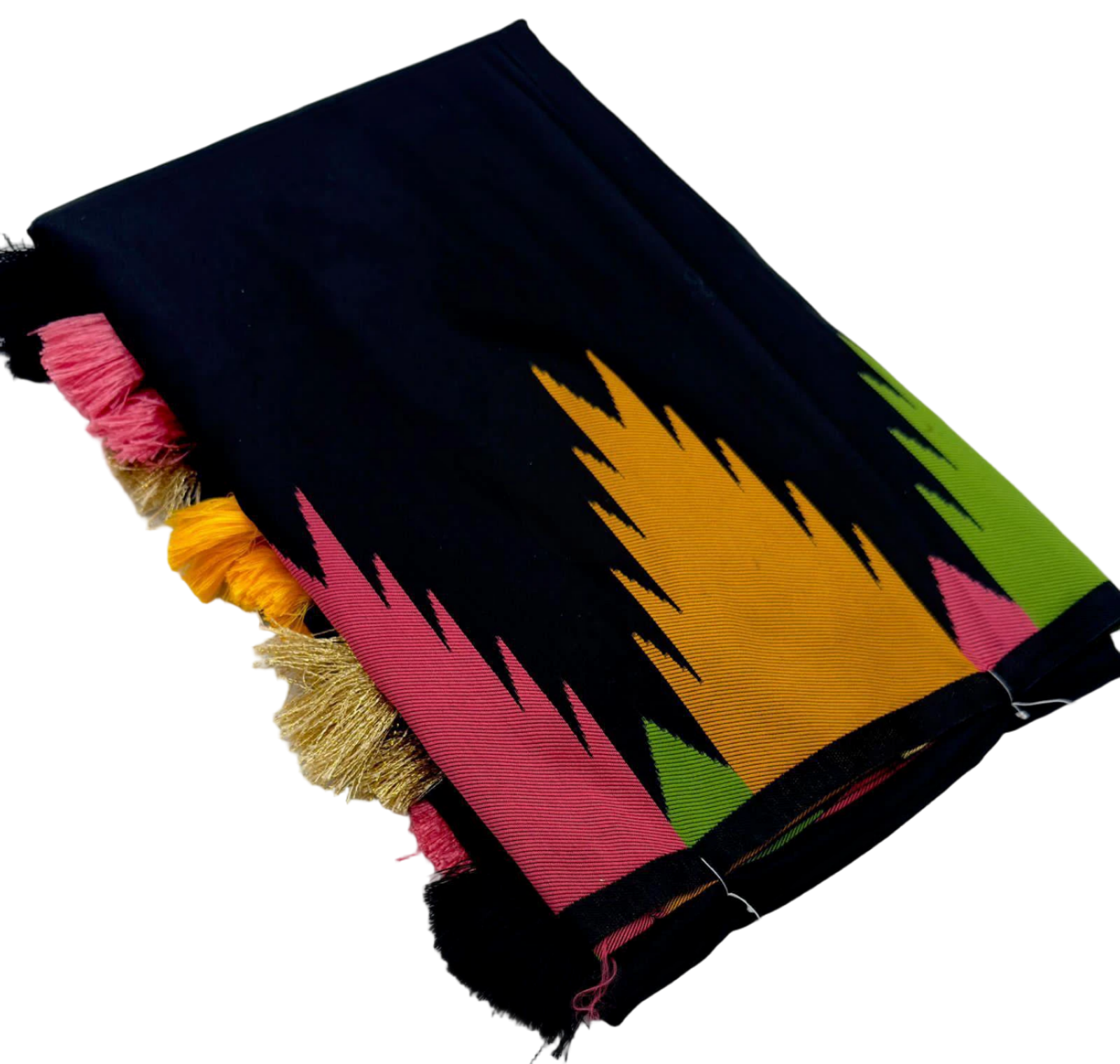 IVORY TEMPLE NEW WOVEN SAREE