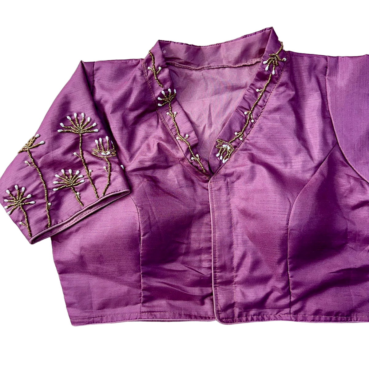 PISTA SILK WEDDING BLOUSE