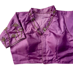 PISTA SILK WEDDING BLOUSE