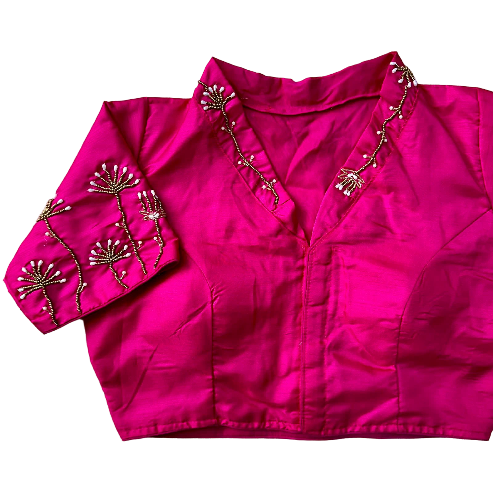 PISTA SILK WEDDING BLOUSE