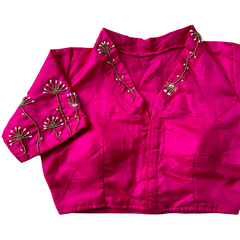 PISTA SILK WEDDING BLOUSE