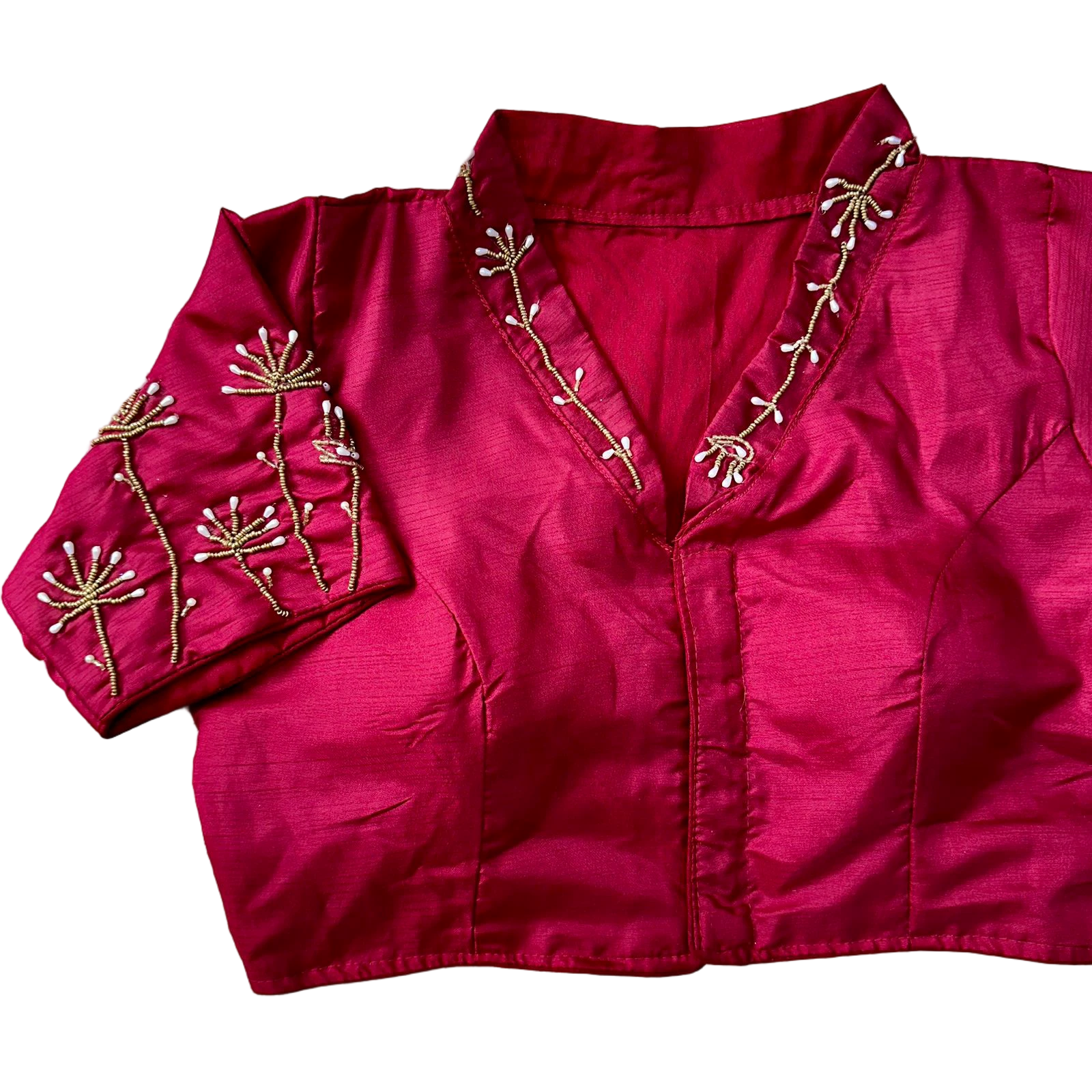 PISTA SILK WEDDING BLOUSE