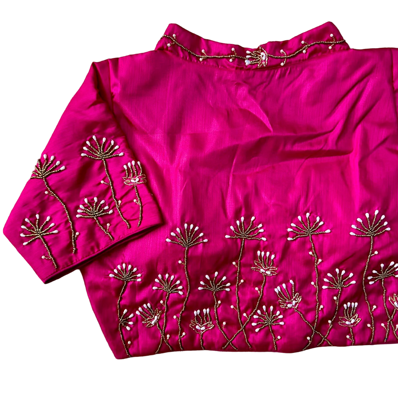PISTA SILK WEDDING BLOUSE