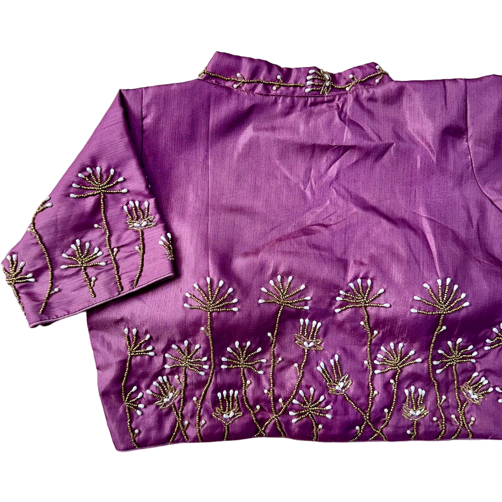 PISTA SILK WEDDING BLOUSE